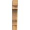 Ekena Millwork Balboa Block Rough Sawn Bracket, Western Red Cedar, 6"W x 26"D x 34"H BKT06X26X34BOA05RWR - alternate 4